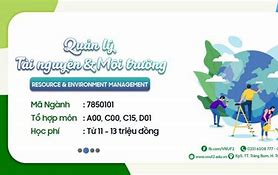 Ngành Quản Lý Tài Nguyên Và Môi Trường Làm Nghề Gì