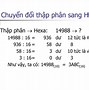 Từ Hệ 10 Sang Hệ 2