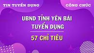 Tuyển Dụng Công Chức Yên Bái 2024